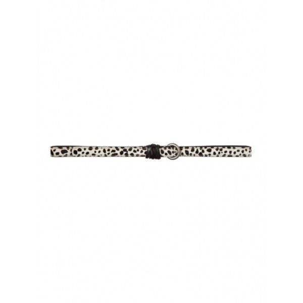 Sandwich Clothing cowhide belt in a leopard print available in four sizes from colmershill.com