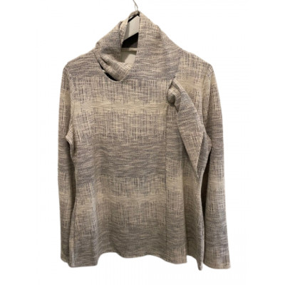Elsewhere Top with Neck scarf Fog available on colmershill.com