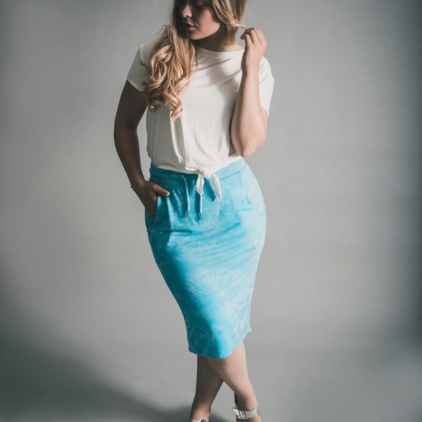 A Postcard From Brighton Toni Jersey Skirt available in two colours from colmershill.com