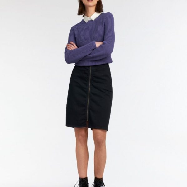 Sandwich Clothing Denim Zip Skirt available on colmershill.com