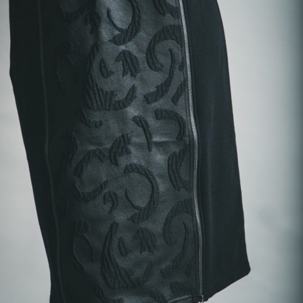 Elsewhere Hantas Lake Straight Zip Skirt Black availalble on colmershill.com