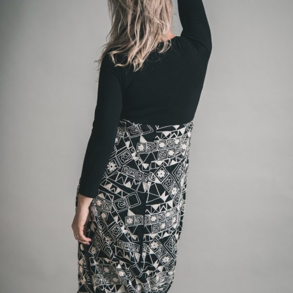 Out of Xile Bubble Hem Emboidered Dress available on colmershill.com