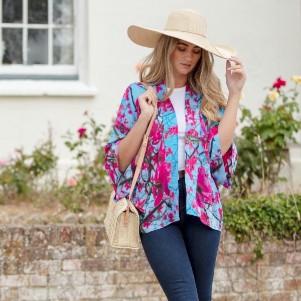 From My Mother's Garden Magnolia Kimono available on colmershill.com