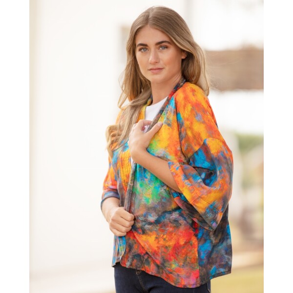 From My Mother's Garden Reflections Lightweight Kimono available on colmershill.com