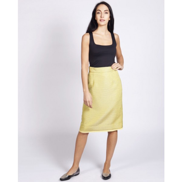 Lagom Dorset Skirt Yellow available on colmershill.com