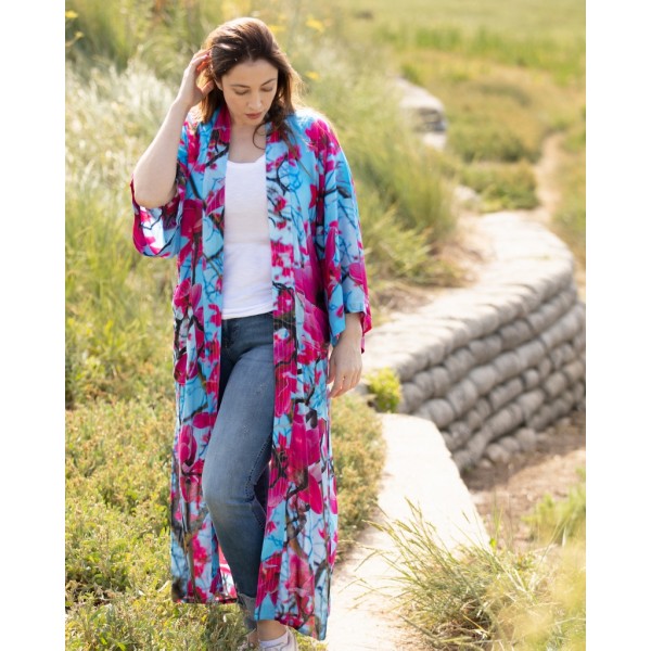 From My Mother's Garden Magnolia Long Robe available from colmershill.com