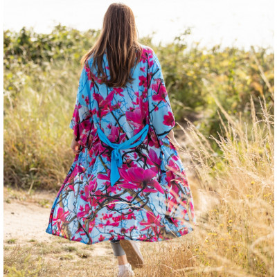 From My Mother's Garden Magnolia Long Robe available from colmershill.com