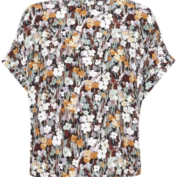 Soaked in Luxury Mori short sleeve top with a floral print from the AW20 collection available on colmershill.com