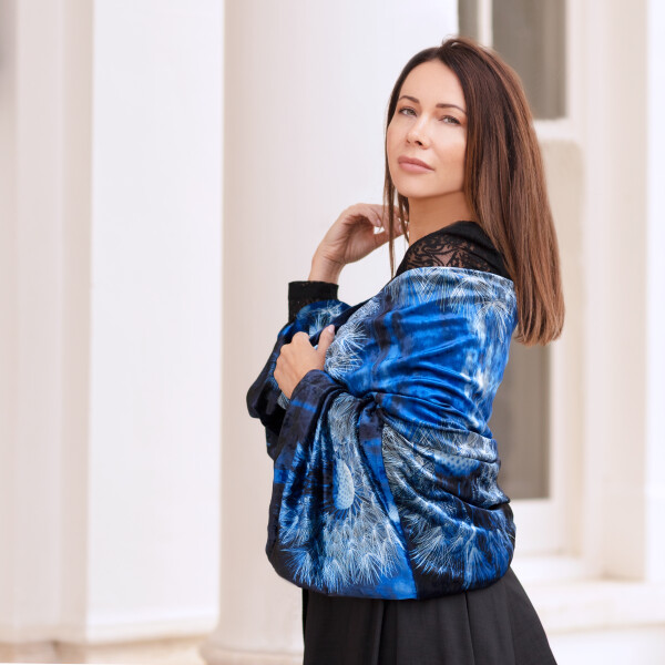 From My Mother's Garden Wishes Velvet Reversible Kimono is a beautiful multiway garment which can be worn in lots of different ways. Available on colmershill.com