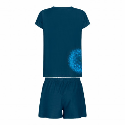 From My Mother's Garden Fairtrade Pyjama set made of cotton with a dandelion clock print available on colmershill.com