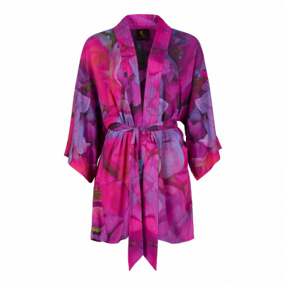 From My Mother's Garden Sweet Pea mini robe with its exclusive print is available on colmershill.com