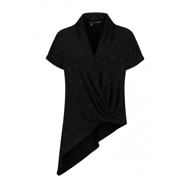 Elsewhere Lisa Asymmetric Top in black available on colmershill.com