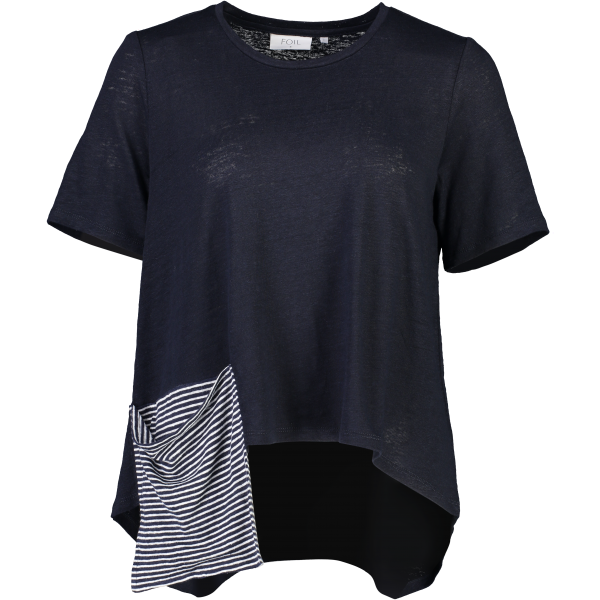 Foil One Direction Pocket Top teamed with the white trousers from Foil available on top UK stockist colmershill.com