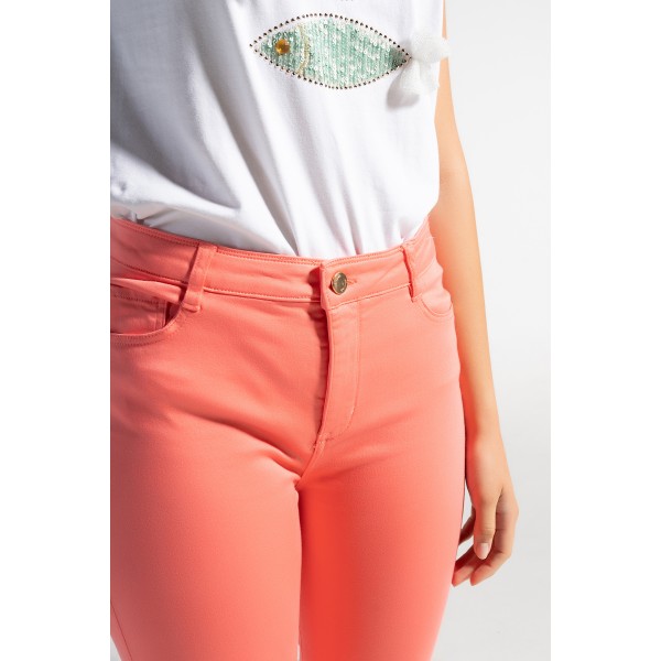 Bariloche Uganda Trousers in coral available on colmershill.com