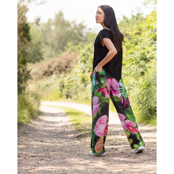 From My Mother's Garden Summer Dreams Linen Palazzo Trousers available from top UK stockist, colmershill.com