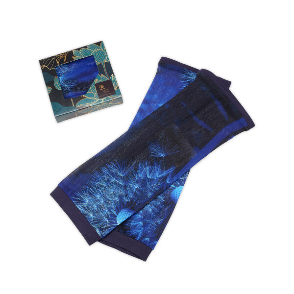 From My Mother's Garden Mesh Cuffs in the Wishes print come in a gift box. Available from top UK stockist, colmershill.com
