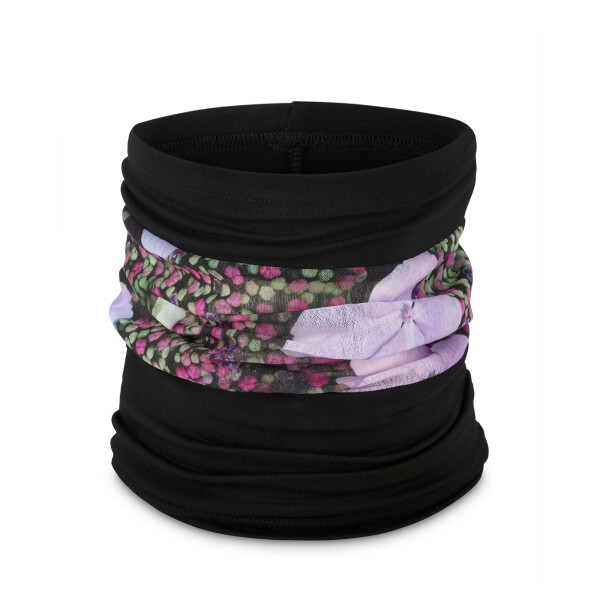 From My Mother's Garden Jersey & Mesh Collar available in the Harmony / Hydrangea exclusive print from colmershill.com