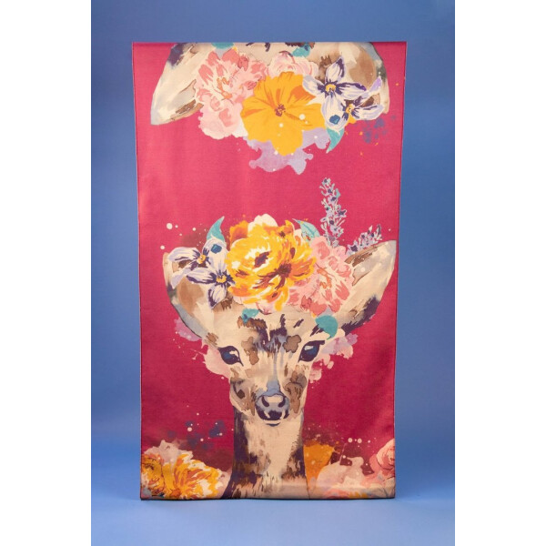 Powder Luxurious Doe Print Scarf available from top UK stockist colmershill.com