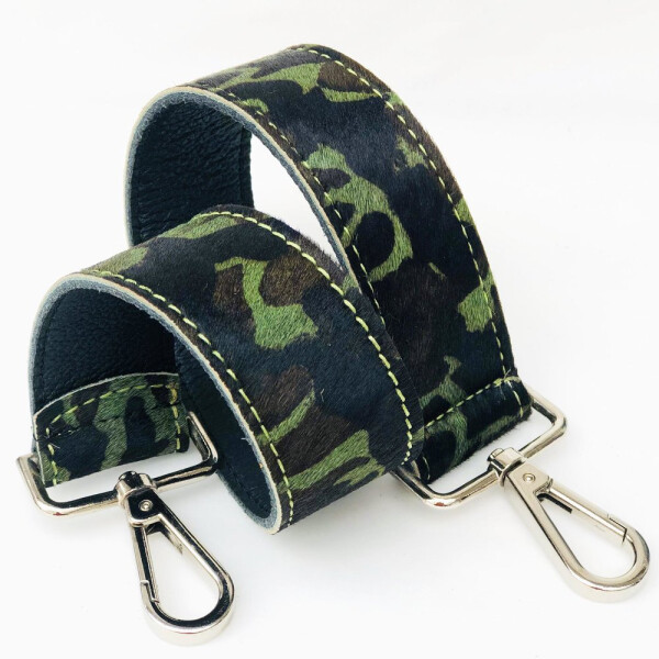 HydeStyle Suzy Pony Skin Replacement Short Shoulder Strap Green Camo available from top UK stockist colmershill.com