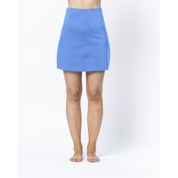 Marble High Waisted Skort Mid Blue available from top UK stockist colmershill.com
