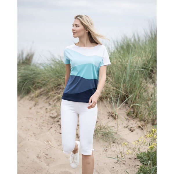 Marble Colour Gradient T-shirt Lime available from top UK stockist colmershill.com