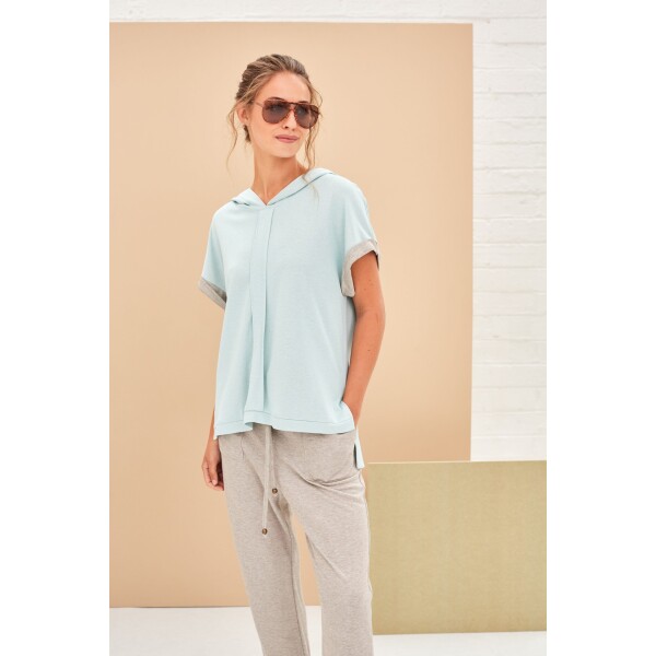 Naya Hooded Top Mint available from top UK stockist colmershill.com