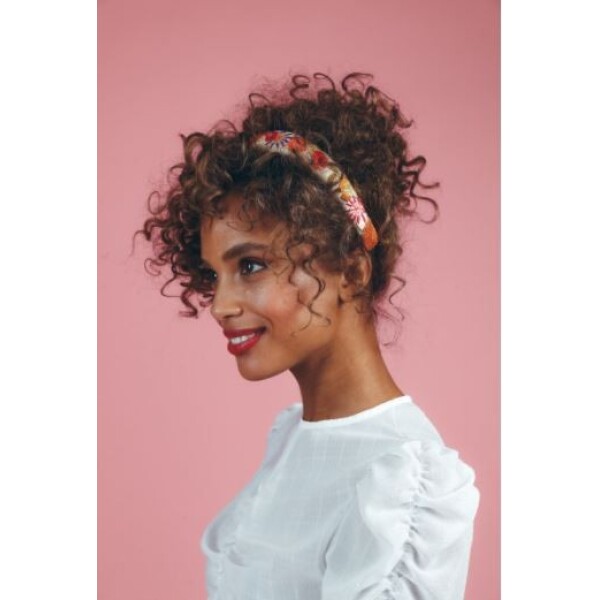 Powder Retro Meadow Padded Headband Cream available from top UK stockist colmershill.com