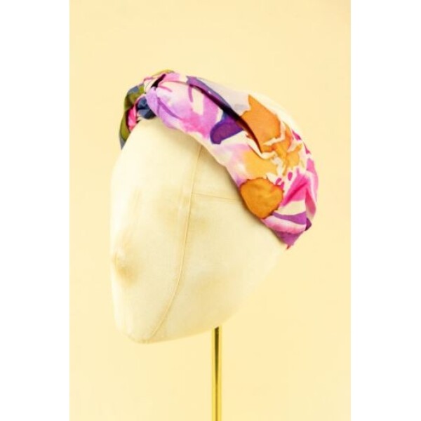 Powder Iris Elastic Headband Purple available from top UK stockist colmershill.com