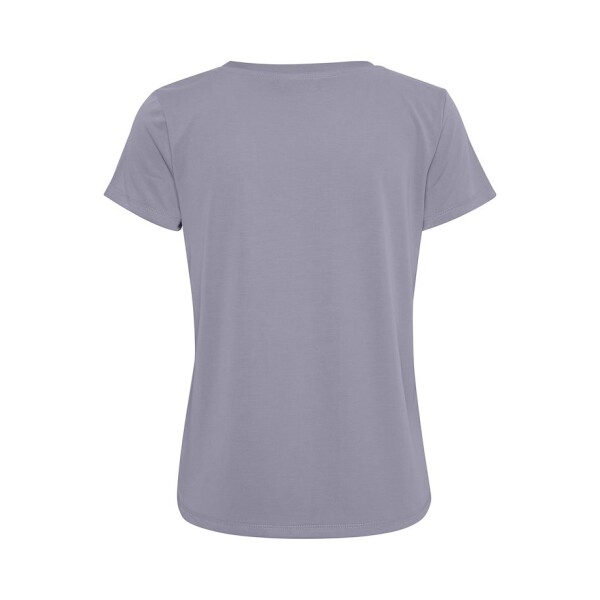 Soaked in Luxury Columbine V Neck Top Blue Granite available from top UK stockist colmershill.com