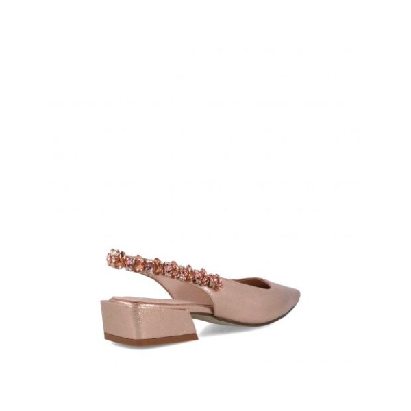 Menbur Slingback Diamante Shoe Rose available from top UK stockist colmershill.com