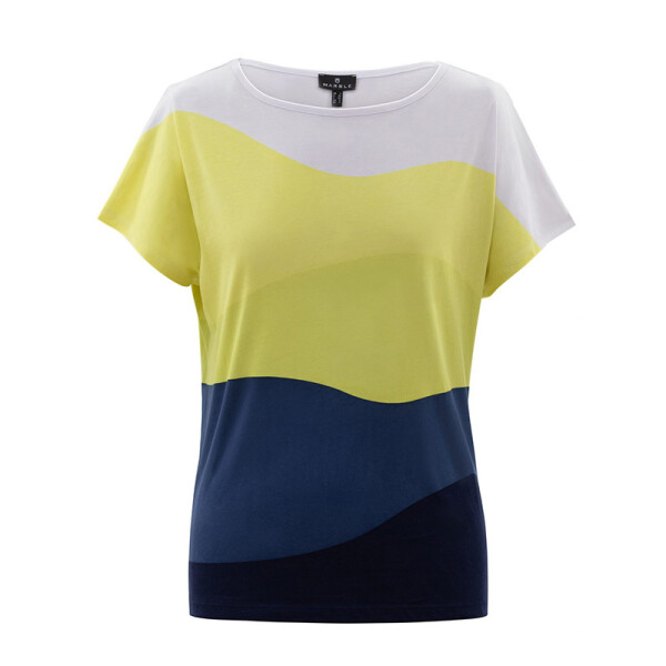 Marble Colour Gradient T-shirt Lime available from top UK stockist colmershill.com