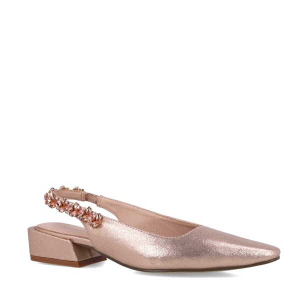 Menbur Slingback Diamante Shoe Rose available from top UK stockist colmershill.com