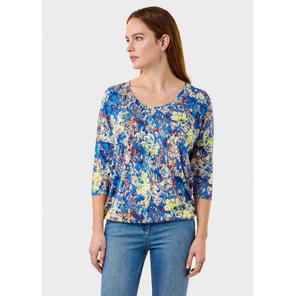 Sandwich Floral Tunic French Blue available from top UK stockist colmershill.com