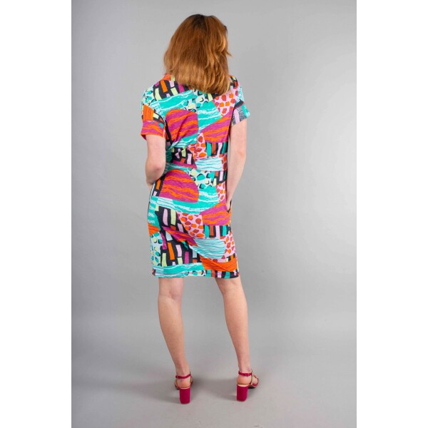 Foil Notch It Up Dress Patchwork available from top UK stockist colmershill.com