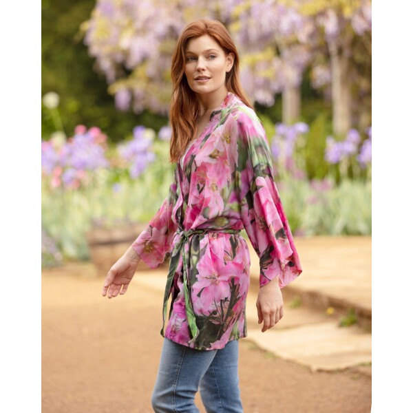 From My Mother's Garden Pink Lady Mini Robe available from top UK stockist colmershill.com