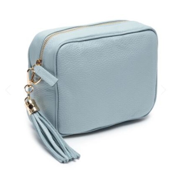 Elie Beaumont Crossbody Handbag Powder Blue available from top UK stockist colmershill.com