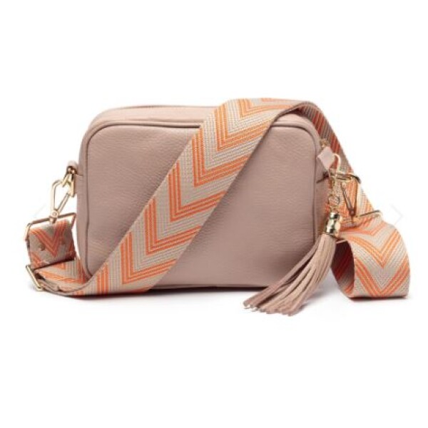 Elie Beaumont Crossbody Handbag Nude available from top UK stockist colmershill.com