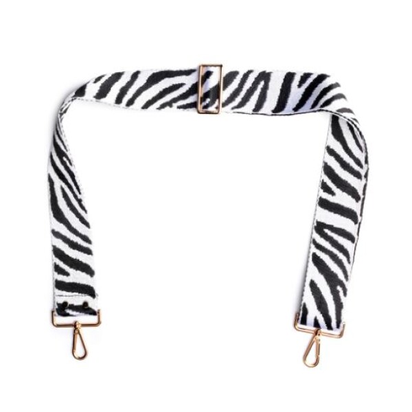 Elie Beaumont Crossbody Strap Zebra available from top UK stockist colmershill.com