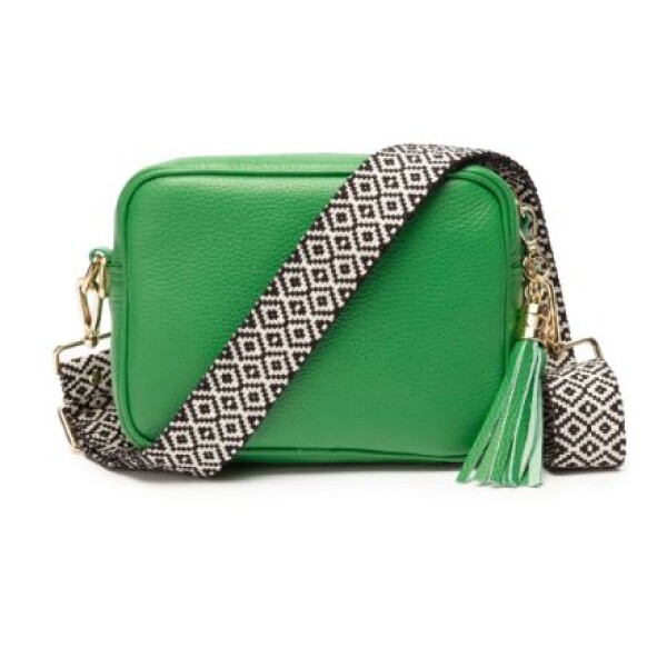 Elie Beaumont Crossbody Handbag Emerald available from top UK stockist colmershill.com