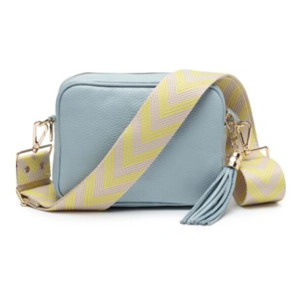 Elie Beaumont Crossbody Handbag Powder Blue available from top UK stockist colmershill.com