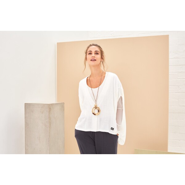 Naya Double Circle Bamboo Necklace available from top UK stockist colmershill.com