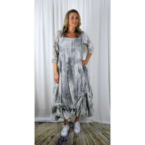 Out of Xile Silk Knot Dress White available from top UK stockist colmershill.com
