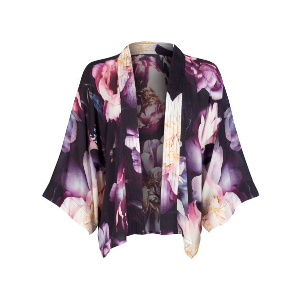 From My Mother's Garden Dreamy Peonies Short Kimono available on top UK stockist, Colmershill.com