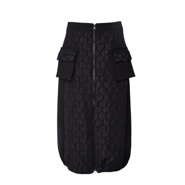 Naya Embossed Skirt Black available from top UK stockist colmershill.com