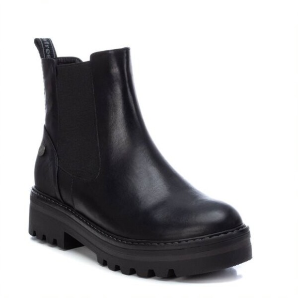 Refresh PU Ankle Boots Black available from top UK stockist colmershill.com