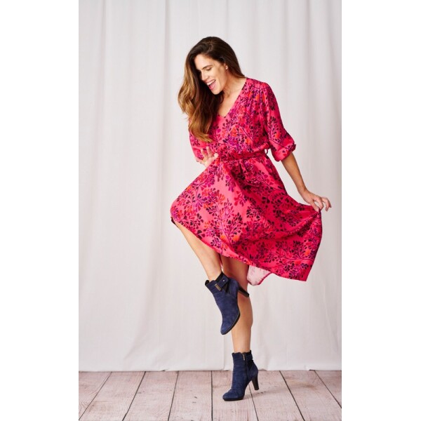 Luella Odette Floral Dress Pink available from top UK stockist colmershill.com