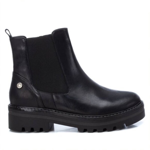Refresh PU Ankle Boots Black available from top UK stockist colmershill.com