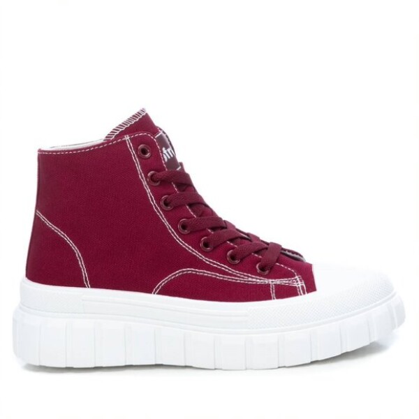 Refresh Canvas Ankle Boot Burgundy available from top UK stockist colmershill.com