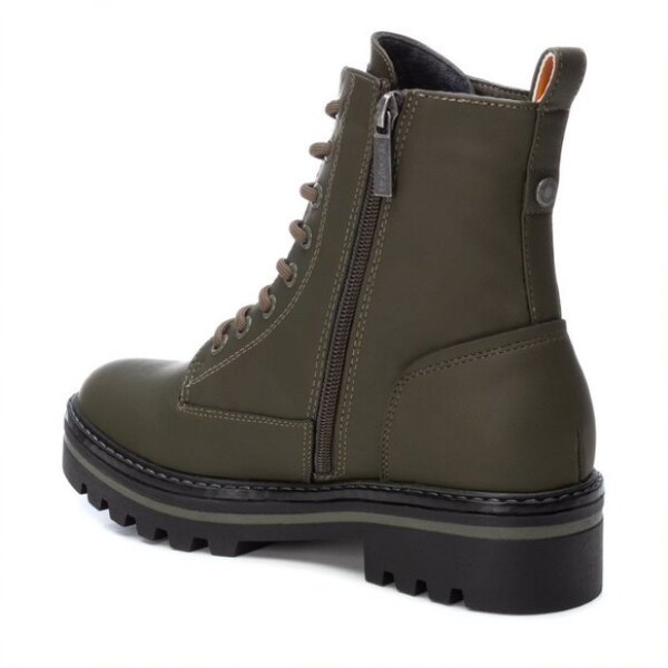 Refresh PU Ankle Boots Khaki available from top UK stockist colmershill.com
