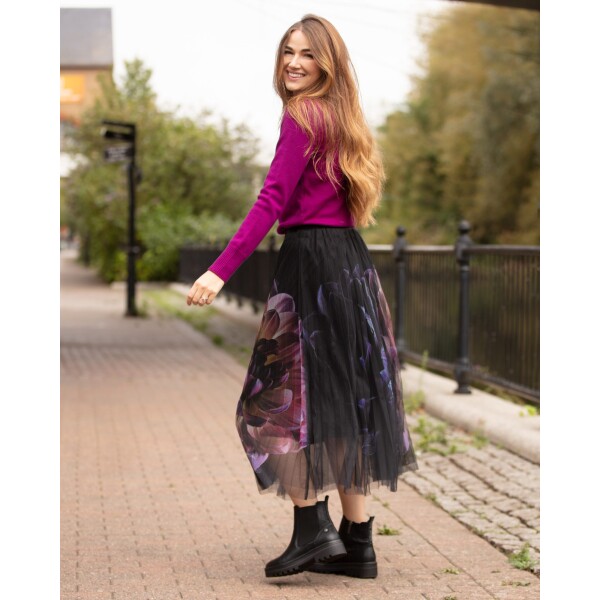 From My Mother’s Garden Tulle Skirt Deep as Dahlia available from top UK stockist colmershill.com